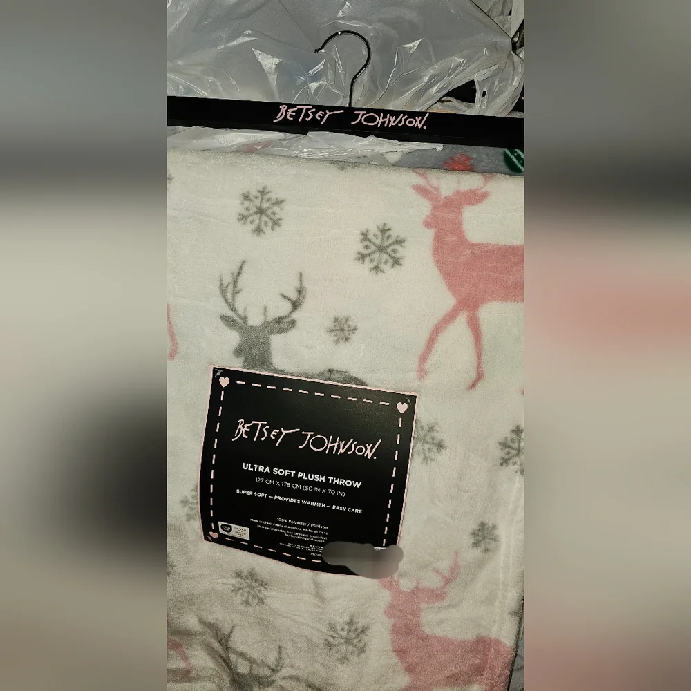 Betsey Johnson blanket
